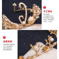 24k Gold Crown And Tiara Chinese Traditional Crown China Women Weeding Tiara